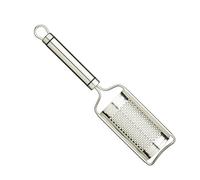 KitchenCraft Grattugia professionale per formaggio e noce moscata in acciaio inox, 21 cm (8,5"), Argento