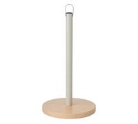 KitchenCraft Idilica Supporto per rotolo di carta da cucina con base in faggio FSC, supporto rotondo per asciugamano da cucina, adatto a rotoli da cucina standard, 31,5 cm