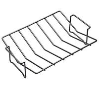 KitchenCraft Rastrelliera antiaderente a V, 30 x 21 cm (12" x 8,5"), nero