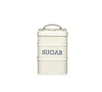 KitchenCraft Living Nostalgia Zuccheriera in metallo, 11 x 17 cm - Crema antica