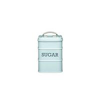 KitchenCraft Living Nostalgia LNSUGARBLU Zuccheriera in metallo, 11 x 17 cm - Blu Vintage