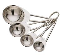 KitchenCraft Cucchiai dosatori in acciaio inox (set da 4 pezzi)