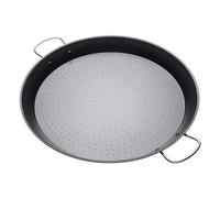 KitchenCraft World of Flavours Padella per paella antiaderente, acciaio al carbonio, 46 cm