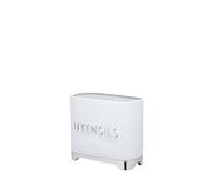 KitchenCraft Portautensili, Metallo, White/Grey, Taglia Unica