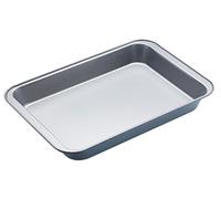 KitchenCraft Teglia antiaderente grande / teglia per torte, 37 x 24,5 x 4,5 cm (14,5" x 9,5" x 2"), Argento