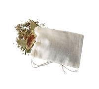 KitchenCraft Sacchetti di spezie fatti in casa per la cucina, in cotone, confezione da 4 sacchetti riutilizzabili per infusori di bouquet garni
