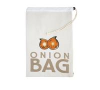 KitchenCraft Sacchetto per la conservazione delle cipolle Stay-Fresh, 26 x 38 cm (10" x 15") - Beige