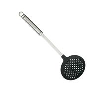 KitchenCraft Cucchiaio professionale per schiumare con testa in plastica, acciaio inox, 37 cm
