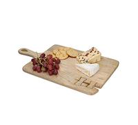 KitchenCraft Serenity Tagliere e servire con Design Wabi Sabi, Legno di Mango