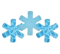 KitchenCraft Protezioni per padelle antigraffio, 38 cm (15") - Blu (Confezione da 3)