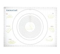 KitchenCraft Tappetino Spianatoia Antiaderente con Segni di Taglio, in Plastica, Extra Large, 61 x 43 cm