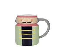 KitchenCraft The Nutcracker Collection Tazza in Ceramica, 300 Ml, Confezione Regalo