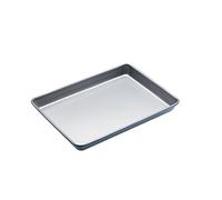 KitchenCraft Teglia da Forno Rettangolare, Argento, Grigio, 33.5 cm x 24.5 cm x 3.5 cm