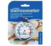 KitchenCraft Termometro da Forno in Acciaio Inox - 4,4 x 6,6 x 7,8 cm