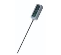 KitchenCraft Termometro Sonda da Cucina e Timer Digitale con Schermo LCD di Facile Lettura, 8 cm x 8 cm x 2 cm