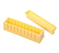 KitchenCraft World of Flavours Kit per la preparazione del sushi alla giapponese, giallo, 23 x 6 x 7 cm