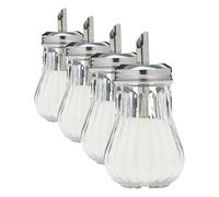 KitchenCraft Zuccheriera Tipo Bar Retro, Dimensioni 7 x 7 x 13,5 cm (Confezione da 4)