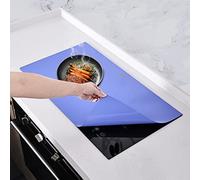 KitchenRaku 61x53cm Tappetino protettivo per piano cottura a induzione, Antiscivolo tappetino protettivo per piano cottura a induzione in silicone (magnetico), Tappetino multifunzionale in silicone