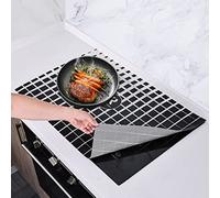 KitchenRaku Tappetino protettivo per piano cottura a induzione, tappetino protettivo per piano cottura a induzione in silicone (magnetico), Tappetino multifunzionale in silicone