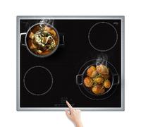 KitchenRaku Traslucido Protezione Piano Induzione 61x53cm, Antiscivolo Tappetino Protettivo Per Copri Piano Cottura a Induzione