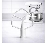 KitchenTech Frullatore piatto adatto per robot da cucina KitchenAid Heavy Duty 5KPM50, lavabile in lavastoviglie