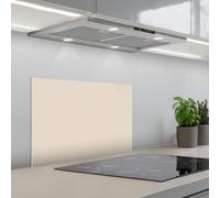 KitchenYeah© Paraschizzi Cucina Adesivo 40x60 cm Pannello Parete per Paraspruzzi Adesivi Muro Luce - Beige - Colore - Tinta Unita