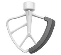Kitchpower 4.5 - 5 quart Flex Edge beater for KitchenAid tilt-head stand mixer bianco For 4.5/5-Qt. Tilt-head mixer Infradito colorati estivi, con finte perline