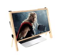 KITCISSL 21 Pollici Schermo per Ingrandire Computer PC Espansioni per Schermo e Lenti di Ingrandimento per Cellulari, Amplificatore Ingranditore per Laptop, 3D Staffa Proiettore Stand (Color : Bruin)