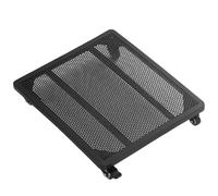 KITCISSL Porta Piante da Esterno Vassoio Carrellino con Ruote Portatutto, Portavasi da Interno Carrello con Ruote Portatutto in Rete Metallica Traspirante Vassoi per Piante(Black,50x60cm)