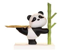 KITCISSL Svuotatasche Design Porta Caramelle Cambio Monete Orologi Vassoi, Centrotavola Moderno Design Vassoio Decorativo Scultura di Panda Svuota Tasche da Ingresso Moderno, Regalo (Color : Style B)