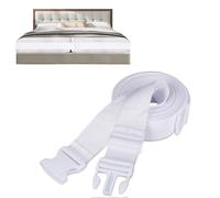 KITDAHOM Kit Unisci Materassi - Unisci Materassi Singoli in Matrimoniale, 10 m × 5 cm, Materiale in Nylon, Antiscivolo e Regolabile, Collega i Materassi per Creare Un Ampia Superficie di Riposo