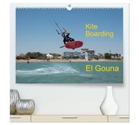Kite Boarding El Gouna (hochwertiger Premium Wandkalender 2026 DIN A2 quer), Kunstdruck in Hochglanz: Ägypten und vor allem das liebliche Örtchen El ... Wind- und Wassersportler erste Anlaufadresse.