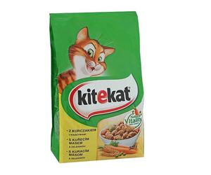KITEKAT cibo secco per gatti con pollo e verdure 300g