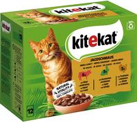 Kitekat Il Cacciatore in Salsa - Bustine da 85 g, Confezione da 12 - 1.020 g