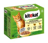 Kitekat in buste 48 x 85 g Umido per gatto - Pollame in Gelatina