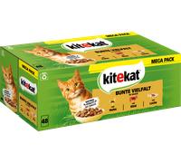 Kitekat Varietà Colorata in Salsa - Bustine da 85 g, Confezione da 48 - 4.080 g