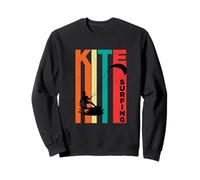 Kitesurf - Kit Kitesurfing, Regalo Vintage Vintage Felpa