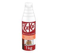 KITKAT PROFESSIONALE Salsa cremosa al Cacao con pezzetti di Wafer, Bottiglia 1 Kg