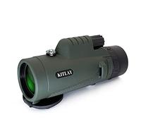 Kitlay 10x50 telescopio monoculare (Gen 1) - potente telescopio per smartphone,impermeabile,HD lente ottica BAK4 Prisma | telefono monoculare con bussola incorporata per tutte le attività all'aperto