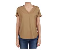 Kiton - Camicie Regular Solid 100% Handmade - - Tops - Donna - Marrone - S