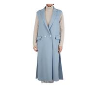 Kiton - Overcoats Regular Solid 100% Handmade - - Jackets - Donna - Blu - L