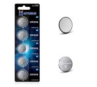 Kitosun CR1616 Batteria Bottone al Litio 3V - Pile 3 Volt cr 1616 Batterie Celle al Litio per Telecomando Portachiavi Auto Honda Accord CRV Pilot Civic Telecomando di Ingresso Senza Chiave (10 pezzi)