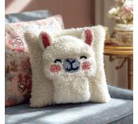 kitphoenix Set Cuscini Con Bloccaggio A Scatto Alpaca Kit Per Ricamare Cuscini Kit Per Fabbricare Cuscino A Punto Croce Per Bambini Adulti Principianti,Accessorio Per La Casa,Colorato,43Cm×43Cm