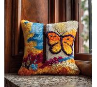 kitphoenix Set Cuscini Con Bloccaggio A Scatto Animale Kit Per Ricamare Cuscini Kit Per Fabbricare Cuscino A Punto Croce Per Bambini Adulti Principianti,Accessorio Per La Casa,Colorato,43 Cm×43 Cm