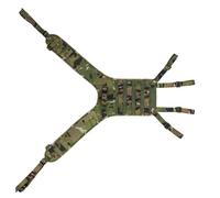 Kitpimp British Army 6 Point PLCE MOLLE - Giogo - MTP - Accetta custodia PRR Radio, Mtp, Taglia unica