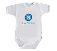 Kitry Body Bimbo Bimba Neonato Bebè Logo Napoli Sport Calcio Calcetto Pigiama Tempo Libero Relax Felpe Squadra Tifoso Napoletano Pizza Cuore Passione Napule