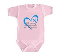 Kitry Body Bimbo Bimba Neonato Bebè Un Giorno All'Improvviso Mi Innamorai di Te Cuore Napoli Sport Calcio Pigiama Squadra Tifoso Napoletano Passione Partita