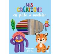 Kits d'activités manuelles: Mes créations en pâte à modeler: Coffret avec instructions, pâte et matériel inclus !