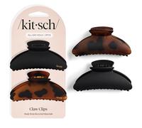 Kitsch Clip artiglio medio in plastica riciclata, per capelli spessi e sottili, set 2pc per donne e ragazze