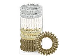 Kitsch Cravatte per capelli a spirale, fascette per capelli a spirale, fascette per capelli, 8 pezzi (biondo)
